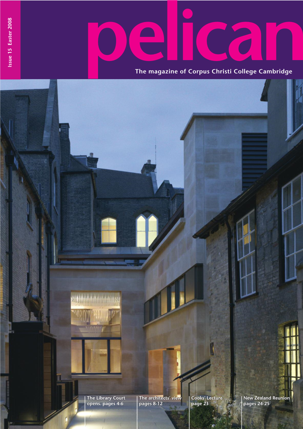 The Magazine of Corpus Christi College Cambridge