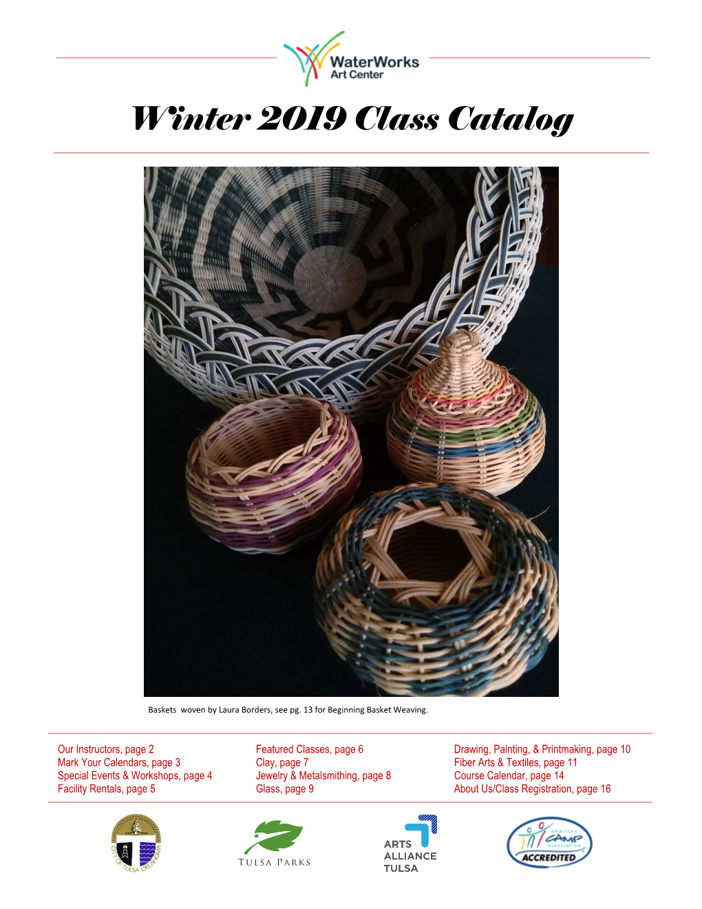 Winter 2019 Class Catalog