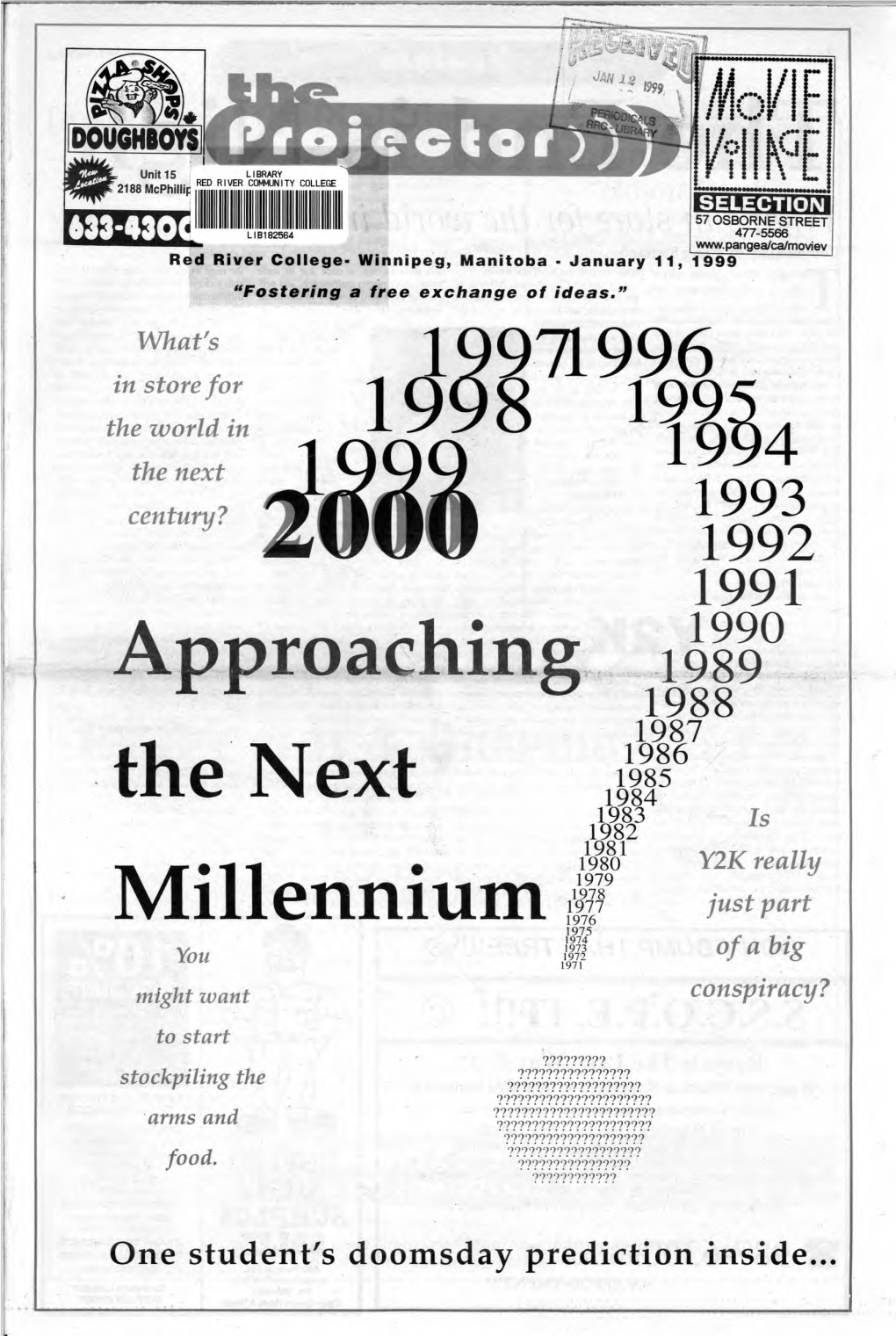 One Student's Doomsday Prediction Inside