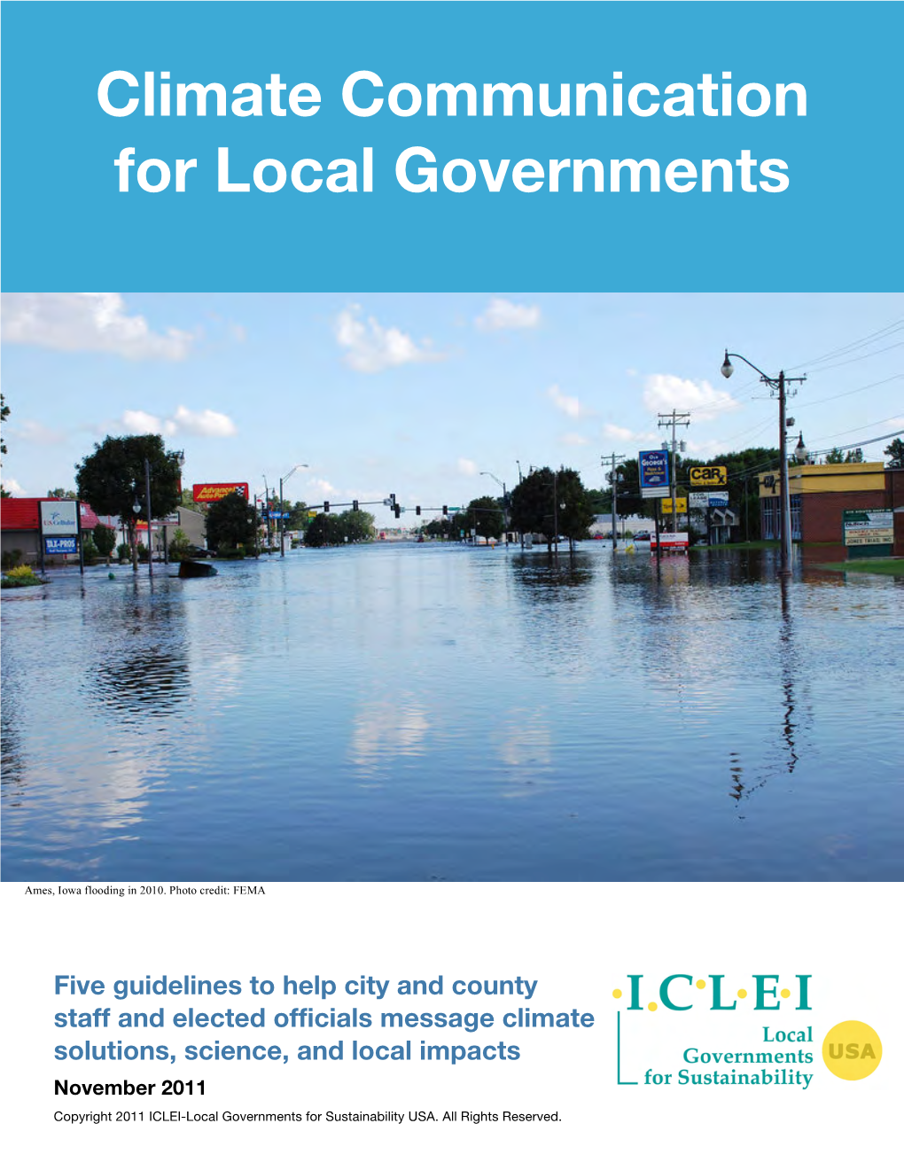 Climate Communication for Local Governments