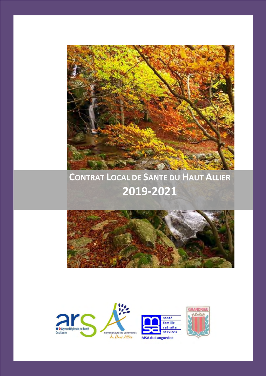 CLS Haut Allier 2019-2021 – Axes De Travail Détaillés