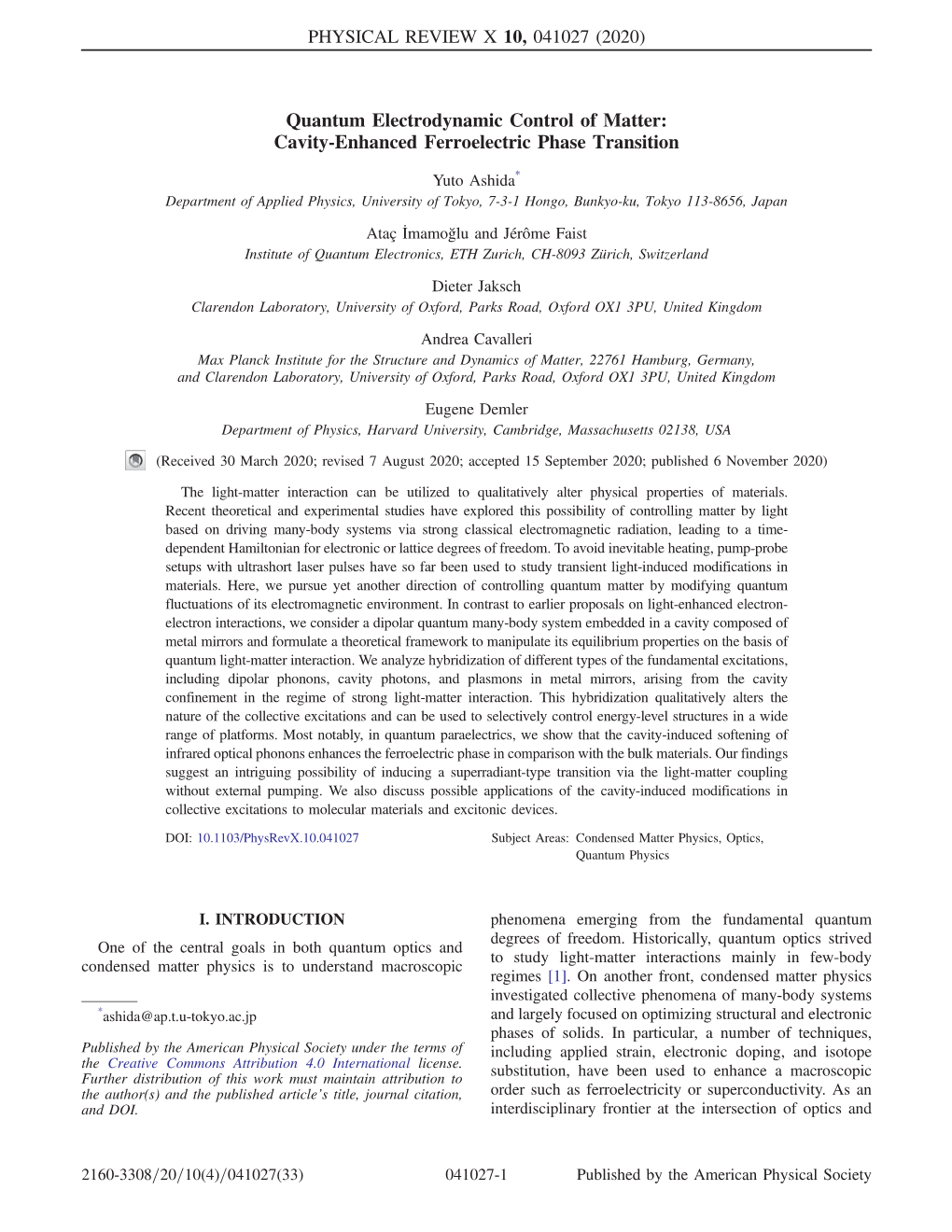 Cavity-Enhanced Ferroelectric Phase Transition