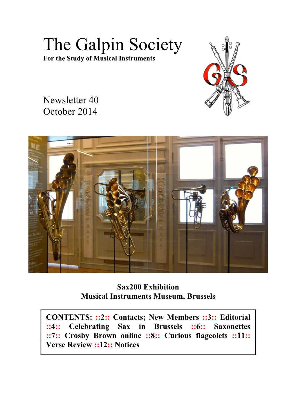 GSN 40 October 2014