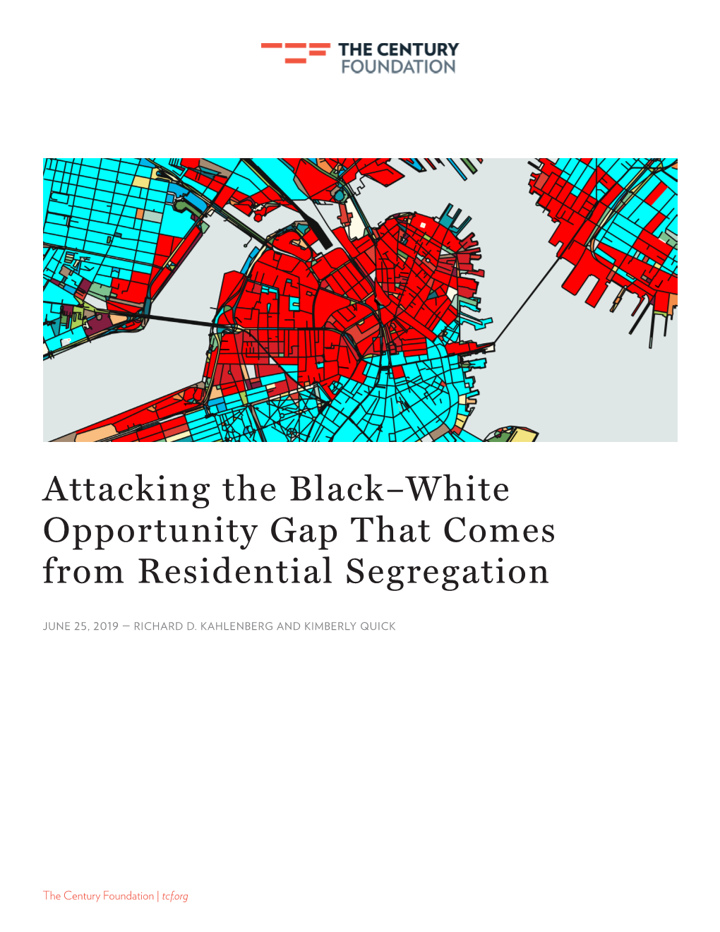 Attacking the Black–White Opportunity Gap That Comes from Residential Segregation