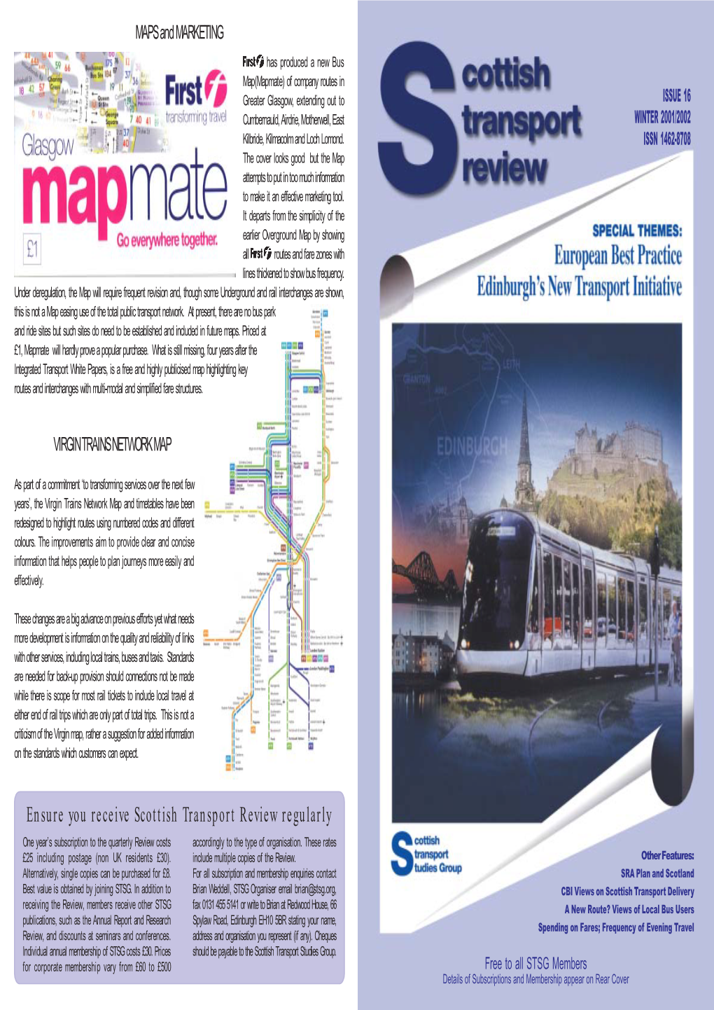 Scottish Transport Review Issue 16