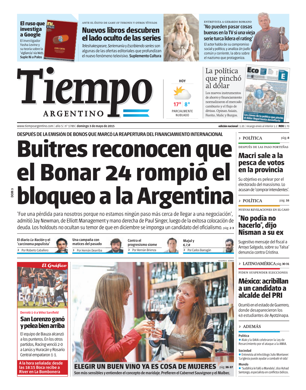 Buitres Reconocen Que El Bonar 24 Rompió El Bloqueo a La Argentina