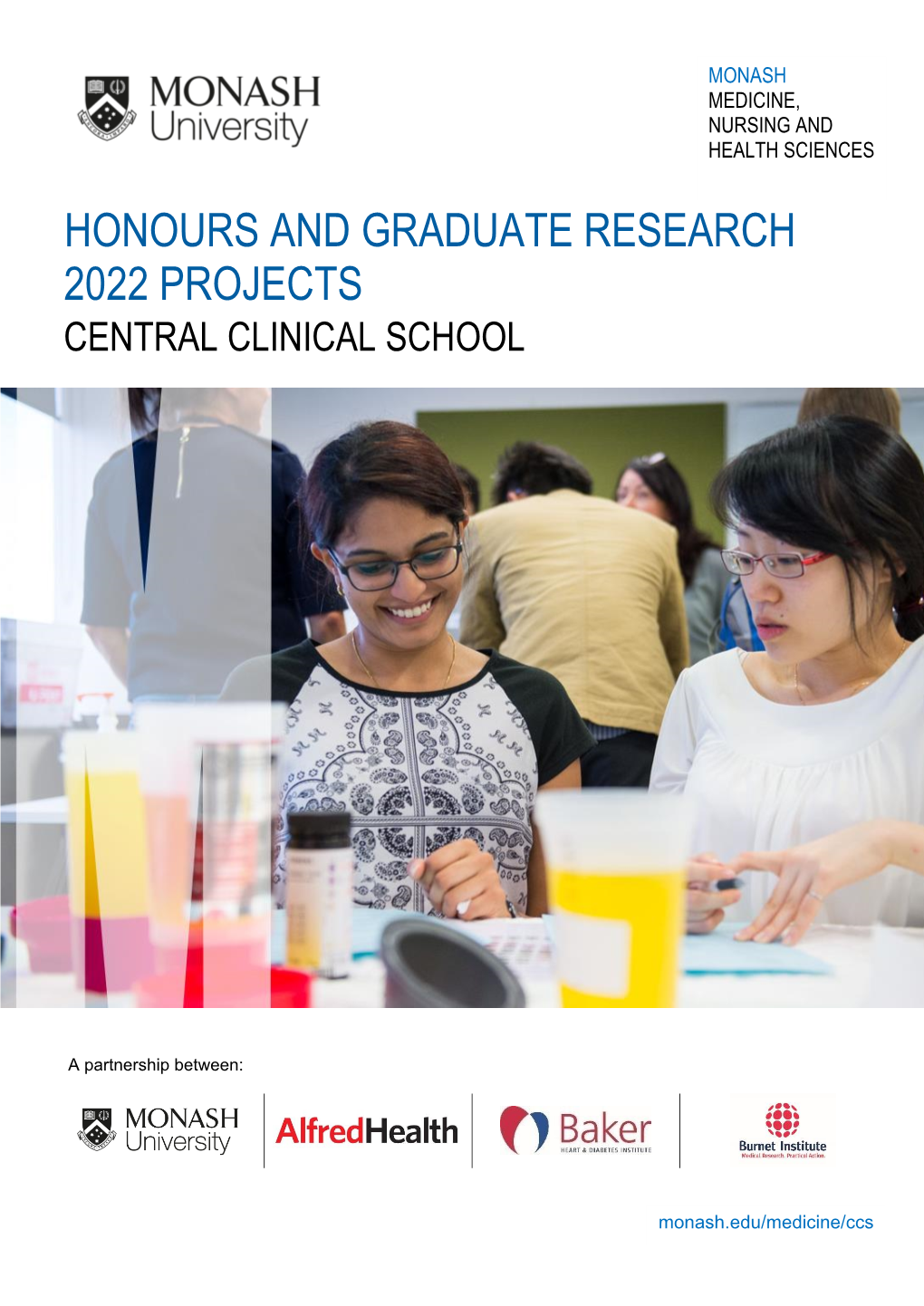 Honours and Graduate Research 2022 Projects Central Clinical School