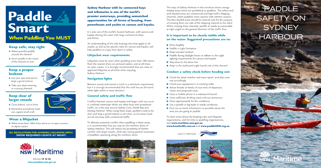 Paddle Safety on Sydney Harbour