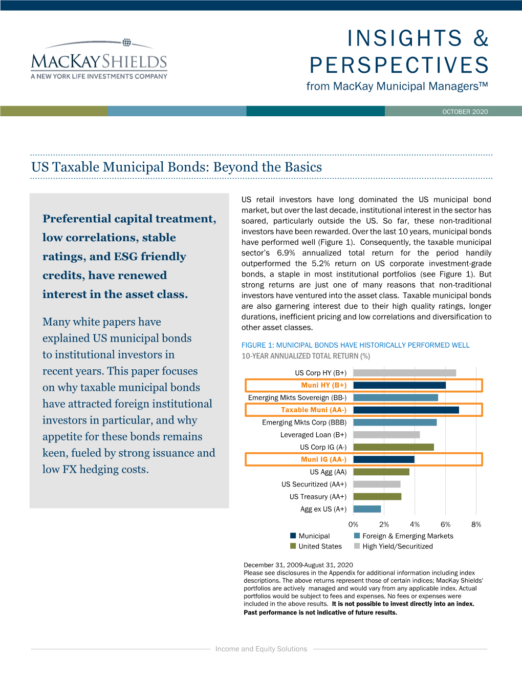 U.S. Taxable Municipal Bonds: Beyond the Basics