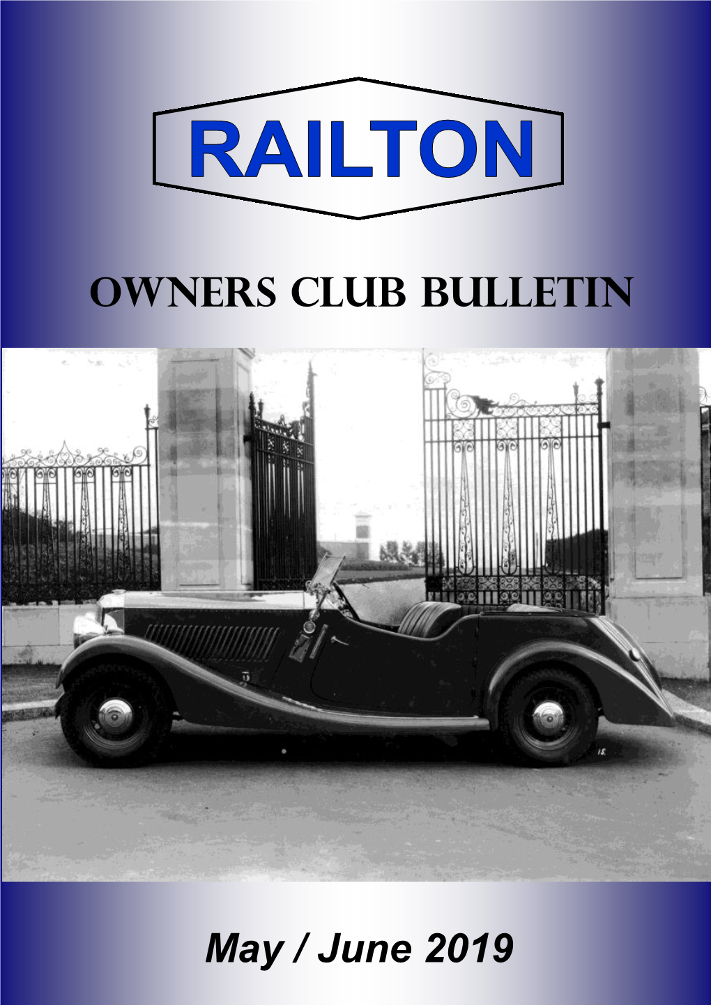 OWNERS CLUB BULLETIN May / June 2019