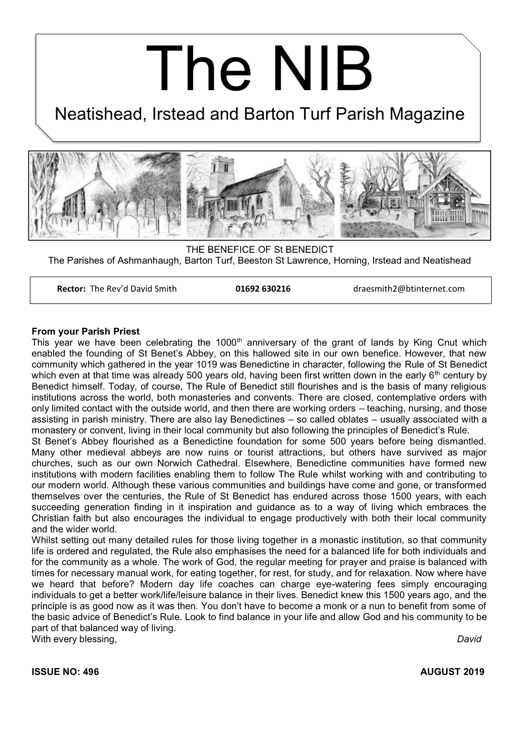 Neatishead, Irstead and Barton Turf Parish Magazine