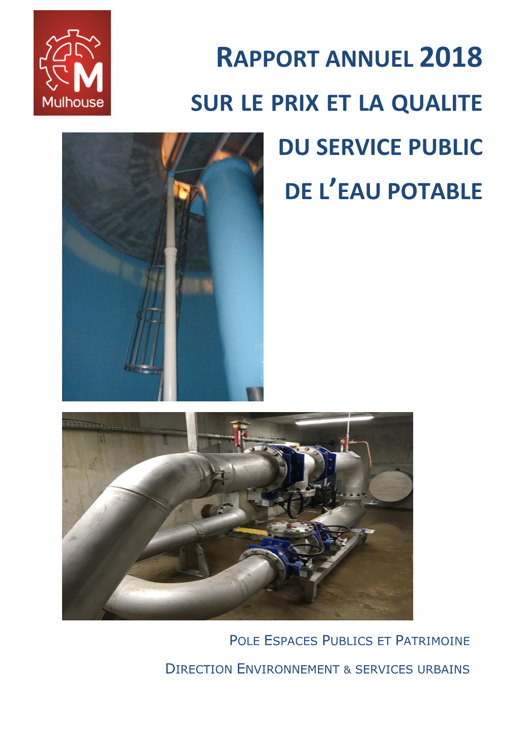 Rapport Annuel 2018 Sur Le Prix Et La Qualite Du Service