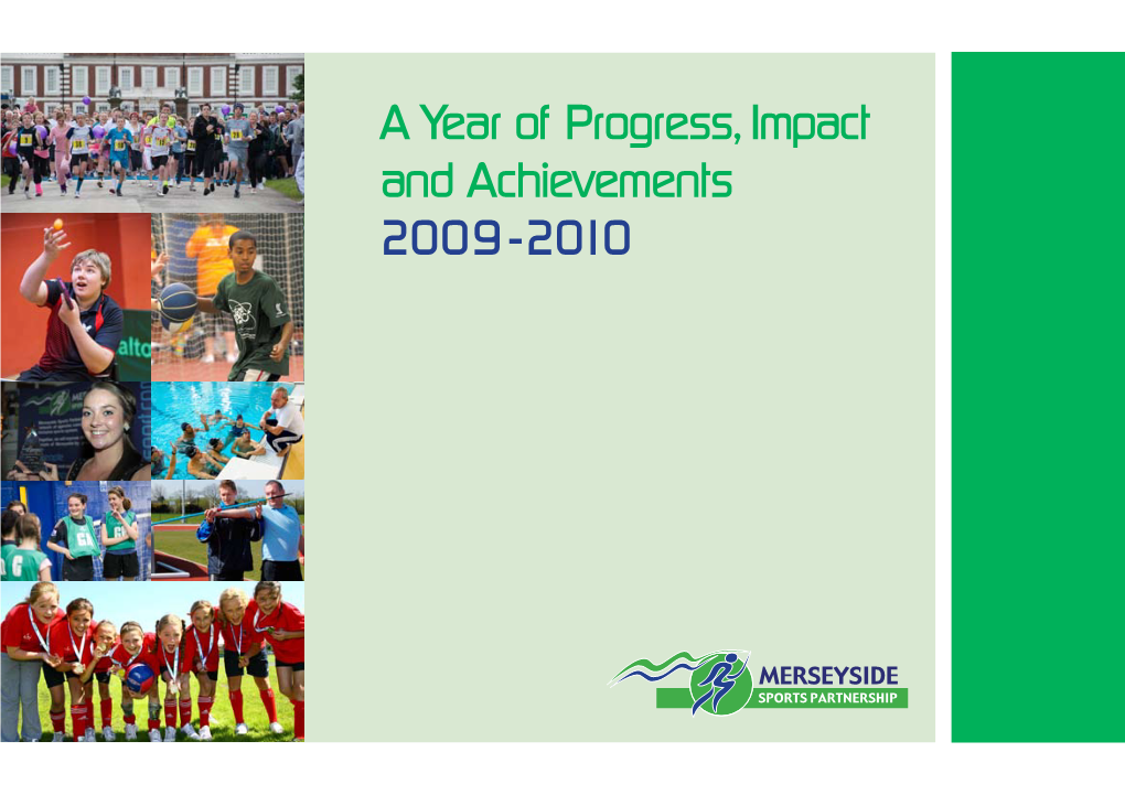 A Year of Progress, Impact and Achievements 2009-2010