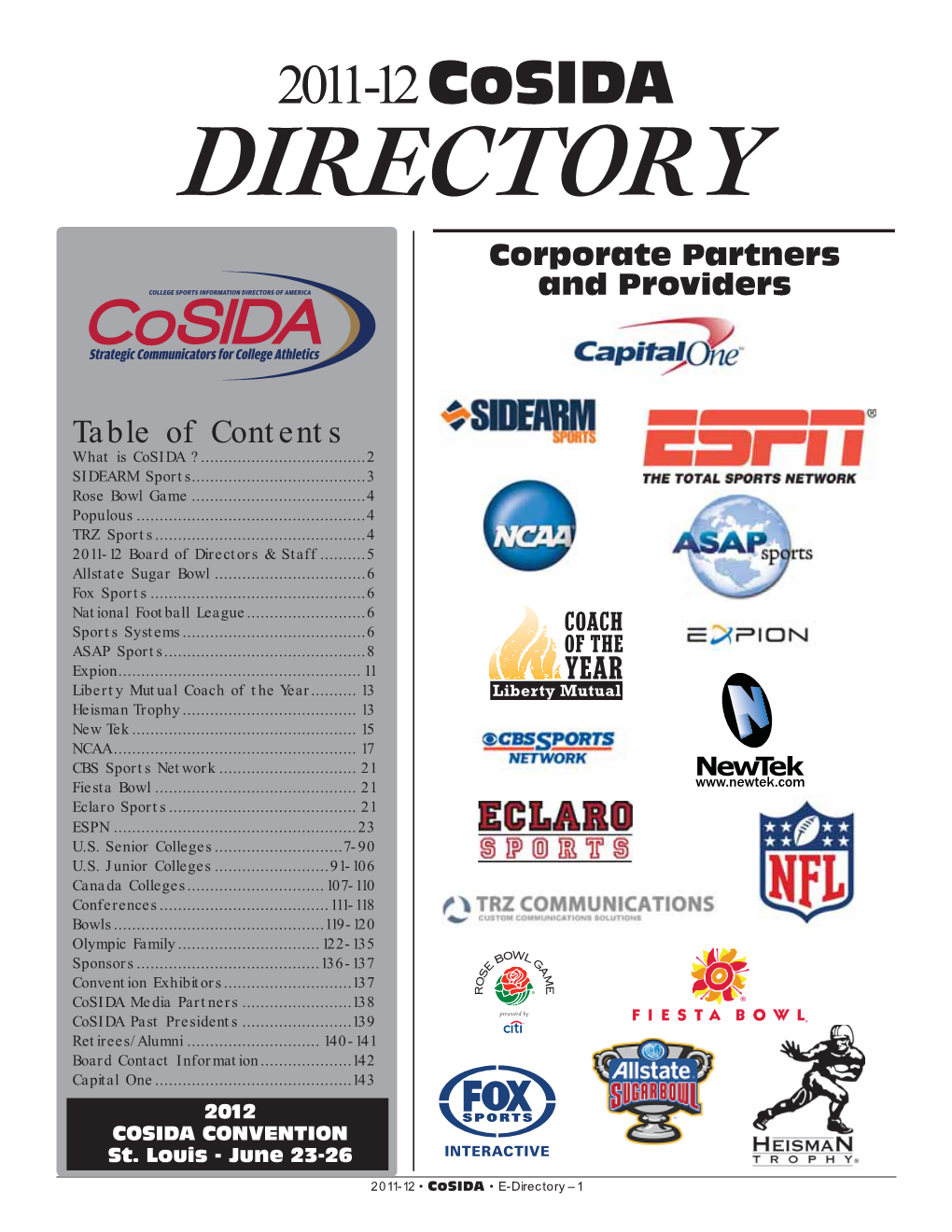 DIRECTORY Corporate Partners and Providers