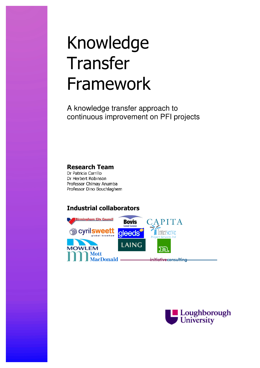 Knowledge Transfer Framework