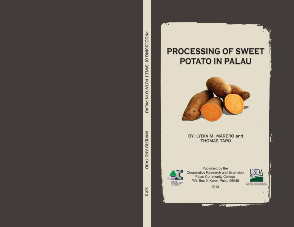 Processing of Sweet Potato in Palau