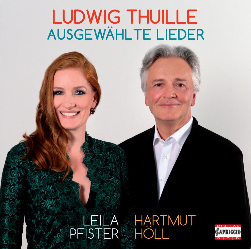 Ludwig Thuille Ausgewählte Lieder