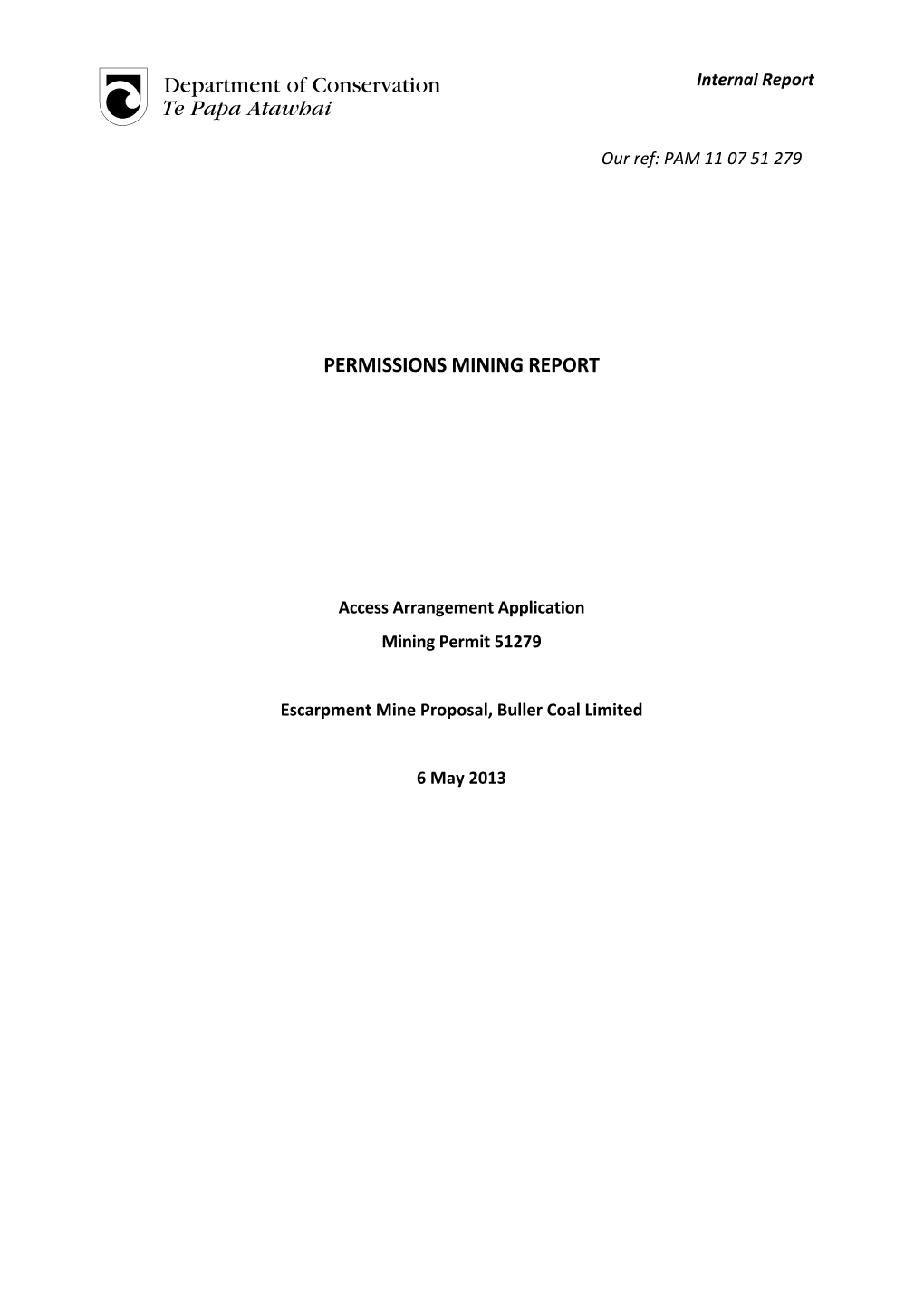 Permissions Mining Report