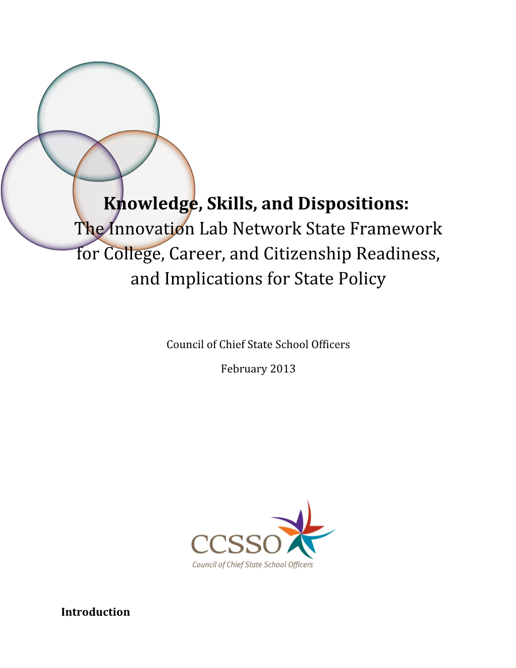 Knowledge, Skills, and Dispositions