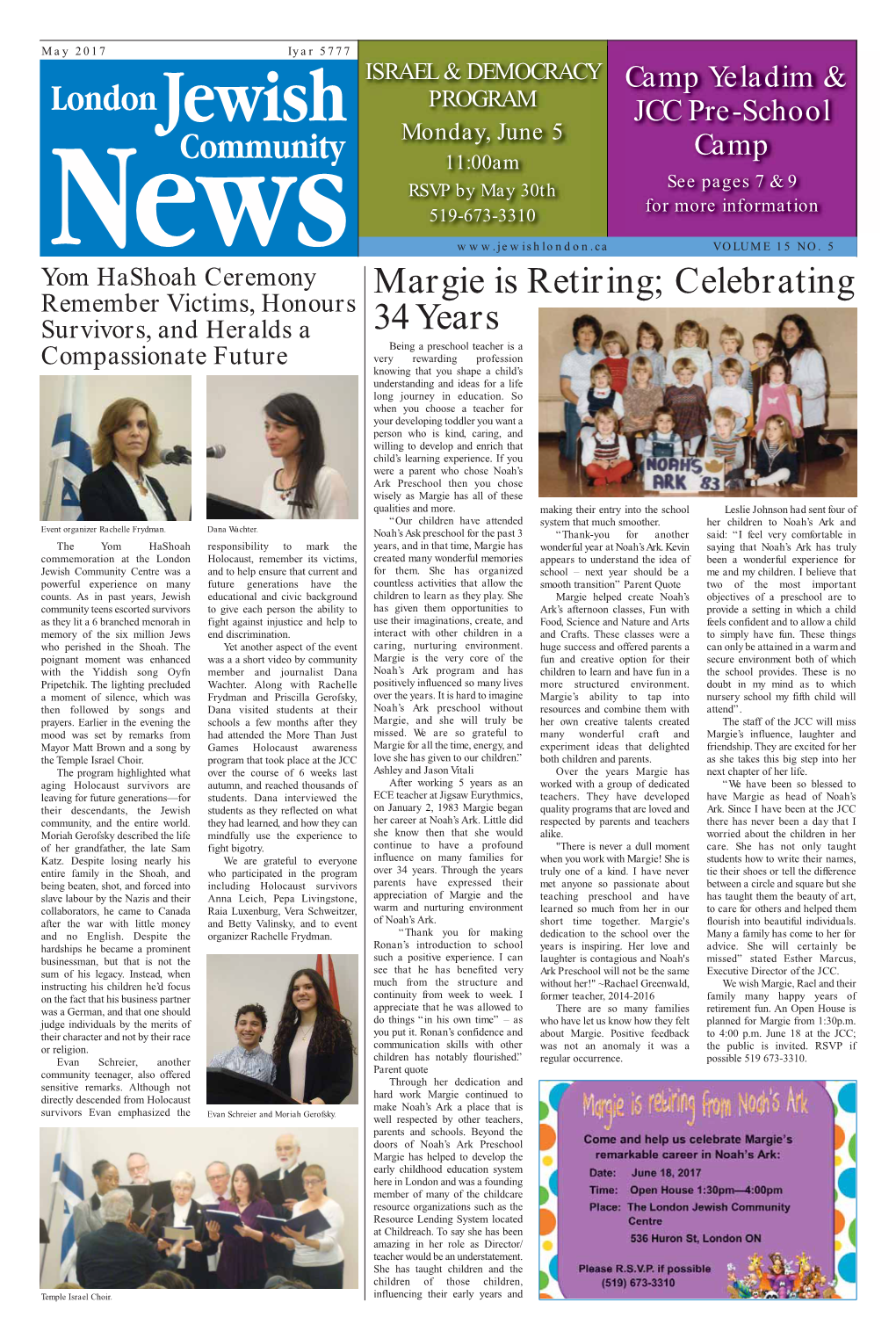 Margie Is Retiring; Celebrating 34 Years