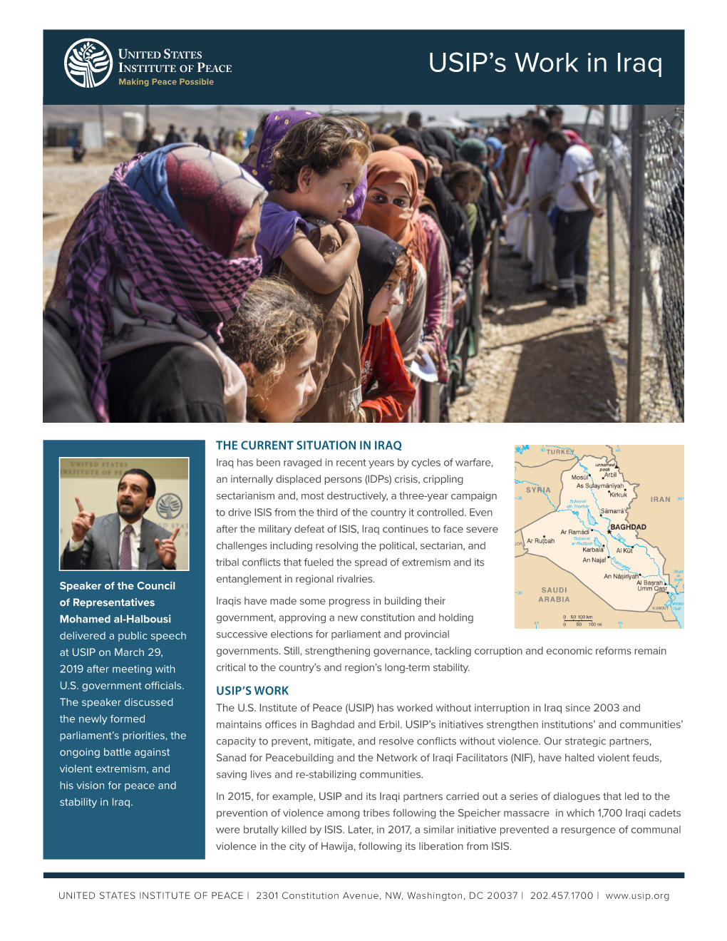 USIP's Work in Iraq