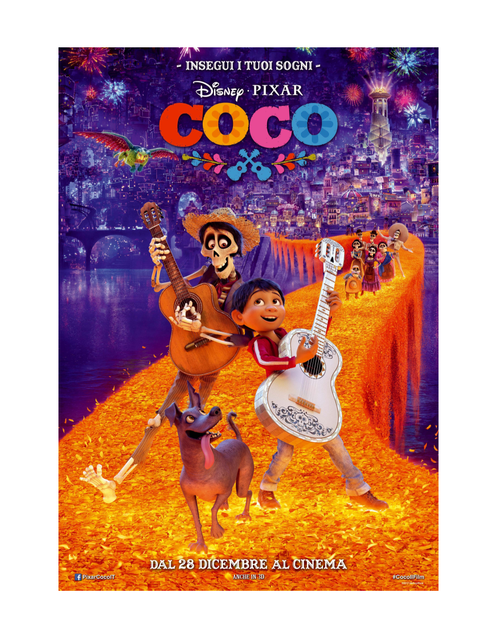 Il Film Disney•Pixar Coco Celebra La Famiglia E L'arte Di