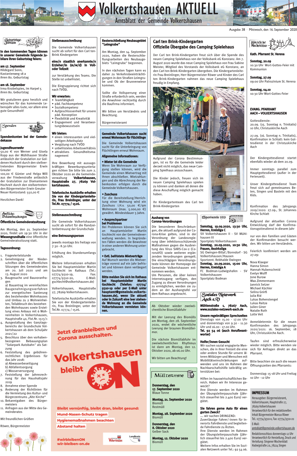 Amtsblatt KW 38 (PDF-Datei)
