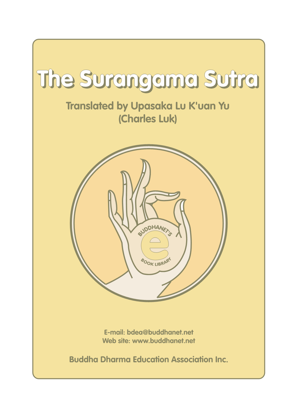 The Surangama Sutra