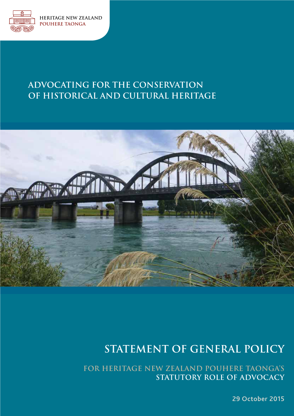 Statement of General Policy