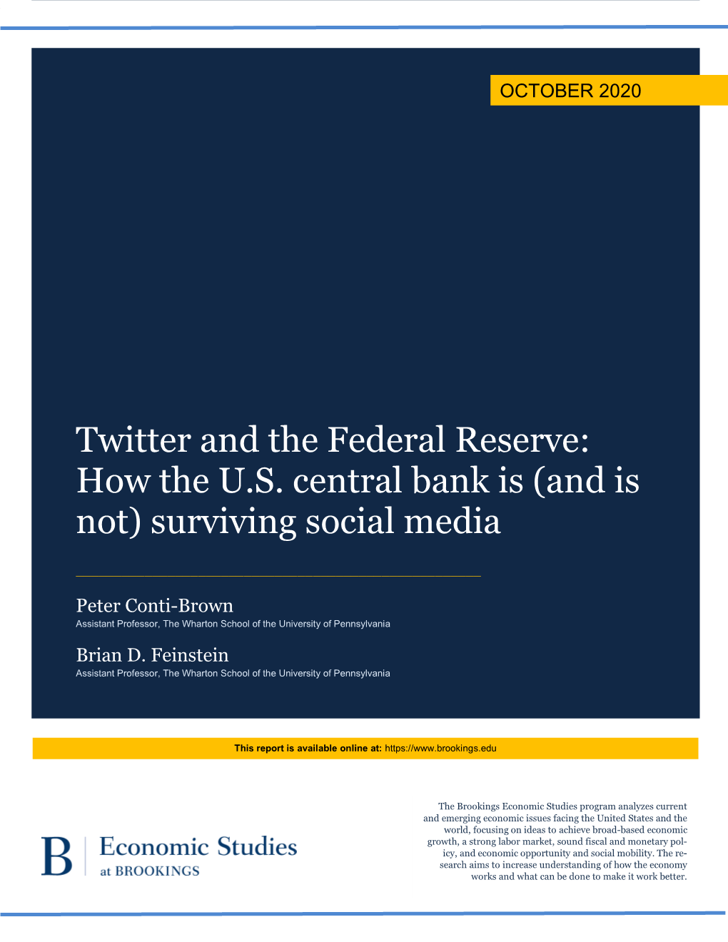Twitter and the Federal Reserve: How the US Central Bank Is