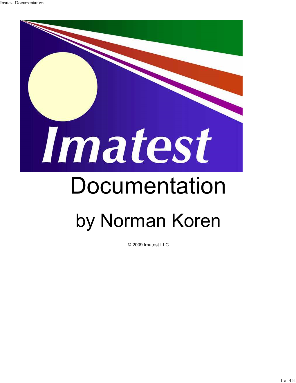 Imatest Documentation.Pdf