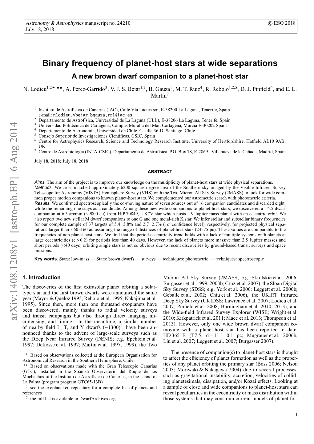 Binary Frequency of Planet-Host Stars at Wide Separations: a New Brown Dwarf Companion to a Planet-Host Star