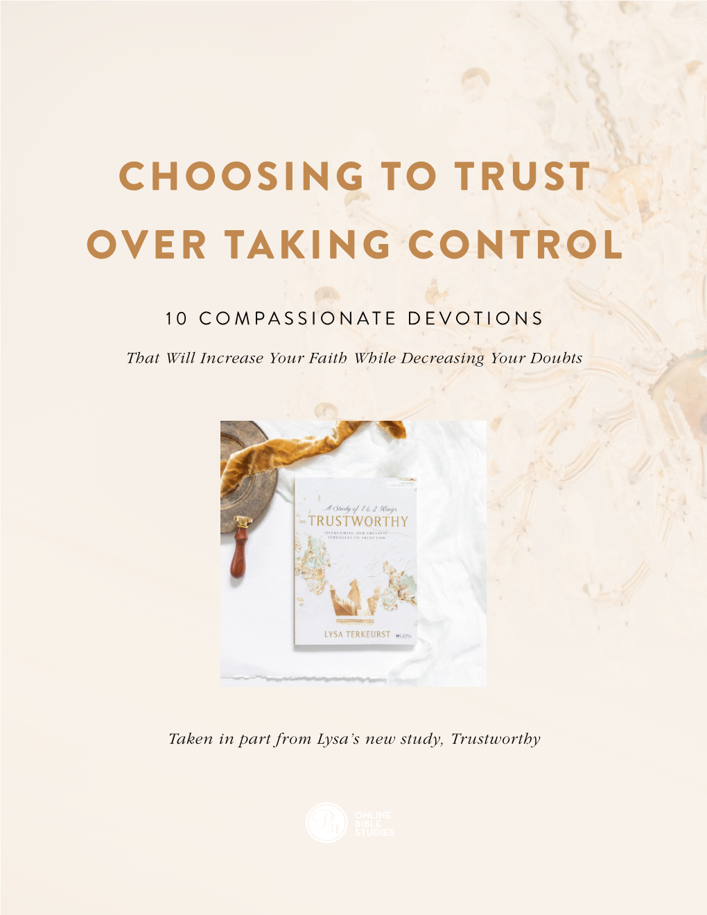 Choosing to Trust Over Taking Control