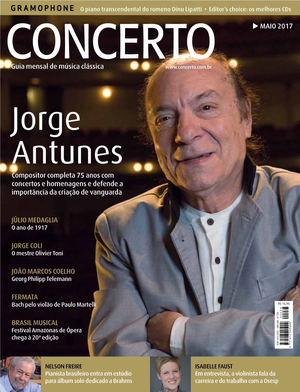 Jorge Antunes, 75 Anos, Por João Luiz Sampaio