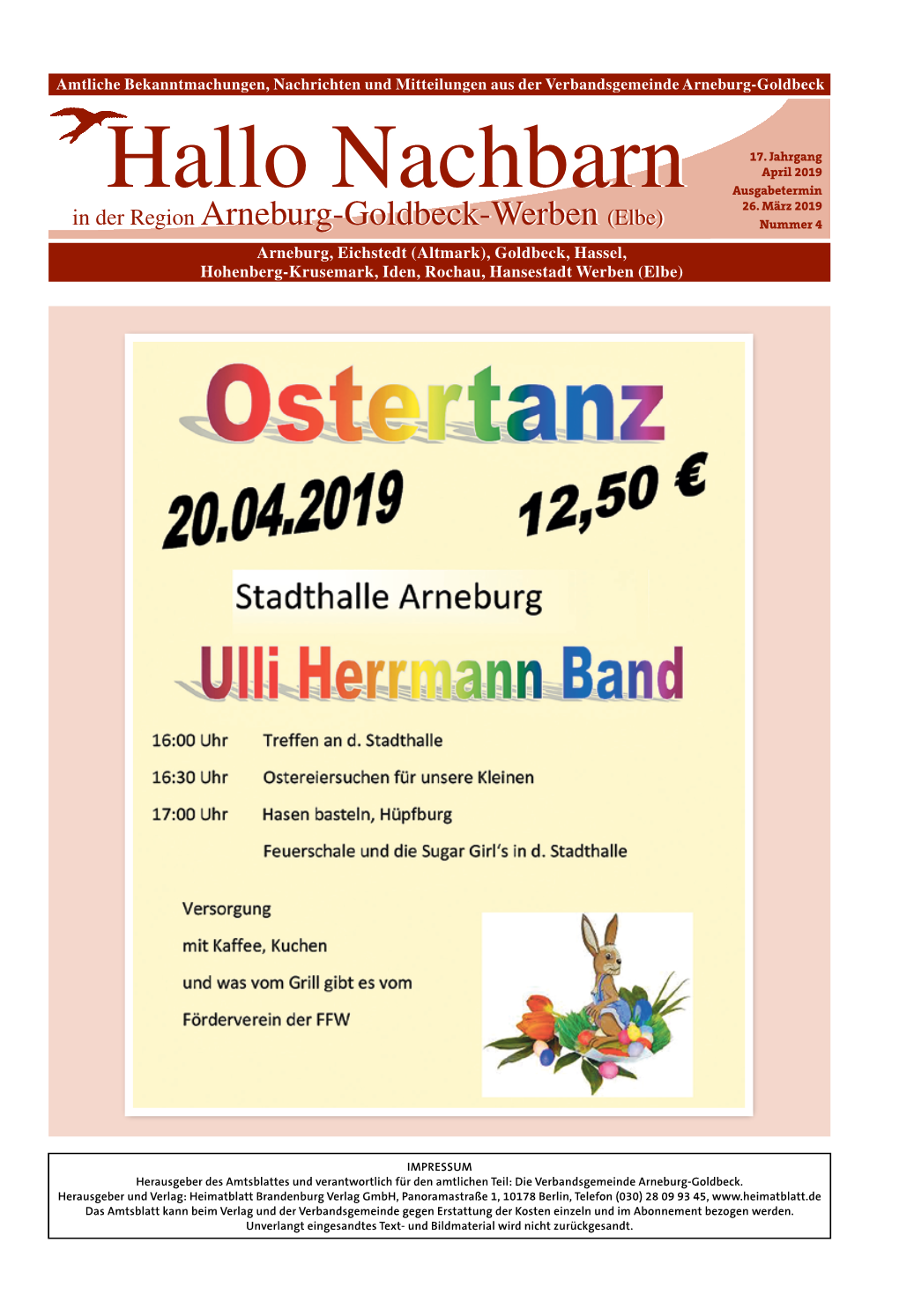 Hallo Nachbarn April 2019