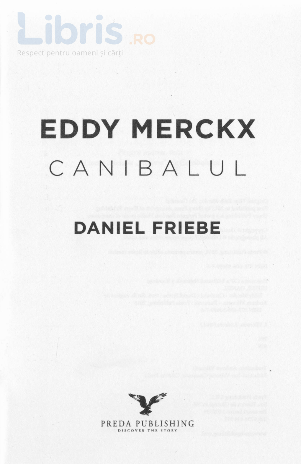 Eddy Merckx: Canibalul