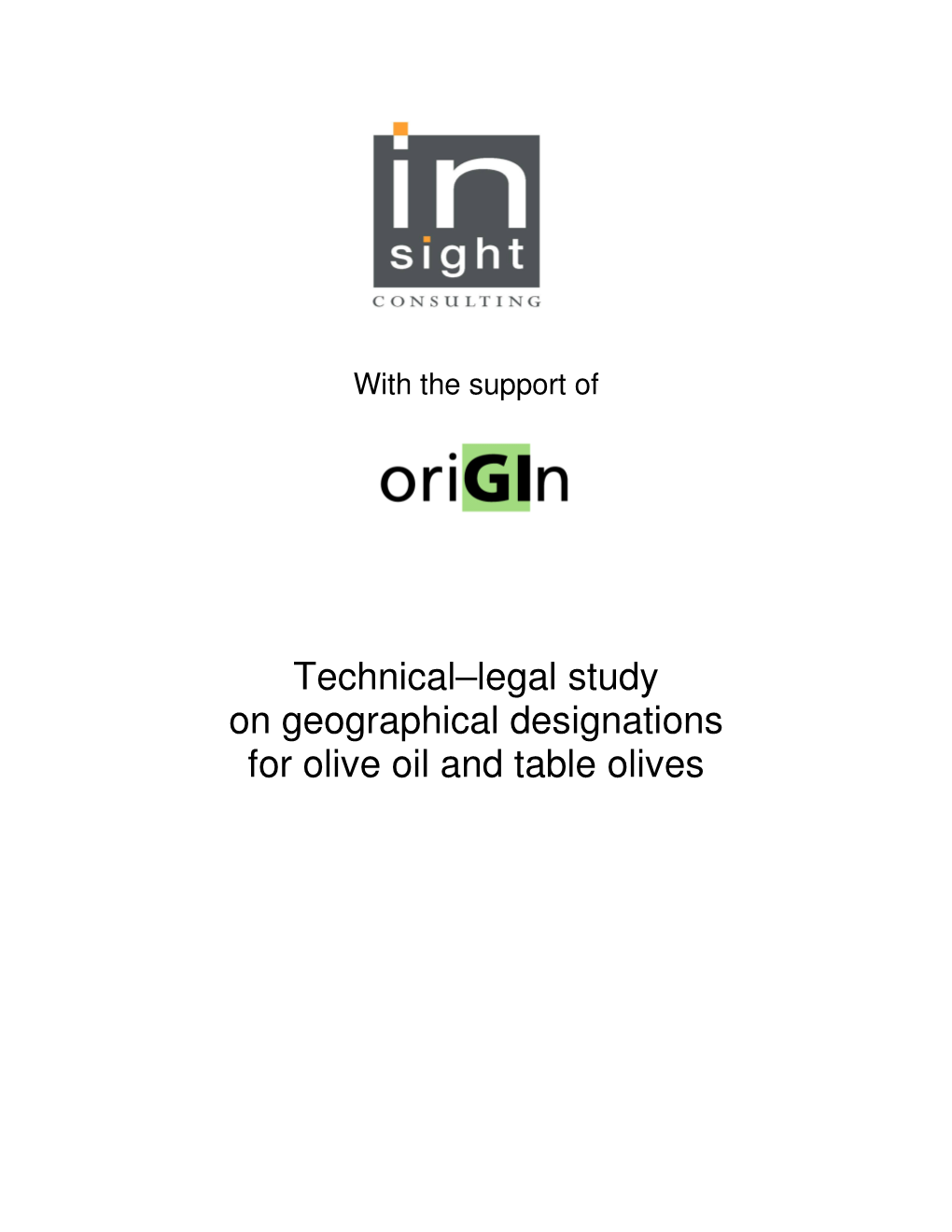 Technical-Legal Study On