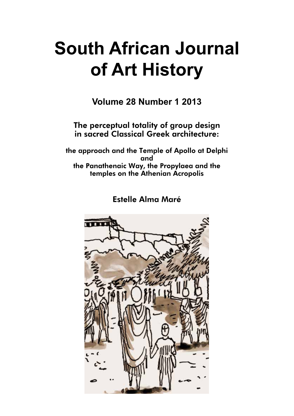 South African Journal of Art History