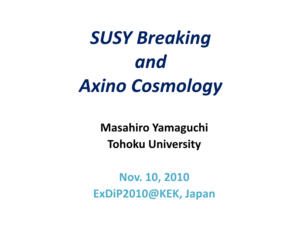 Axion in SUSY and Axino/Saxion Cosmology