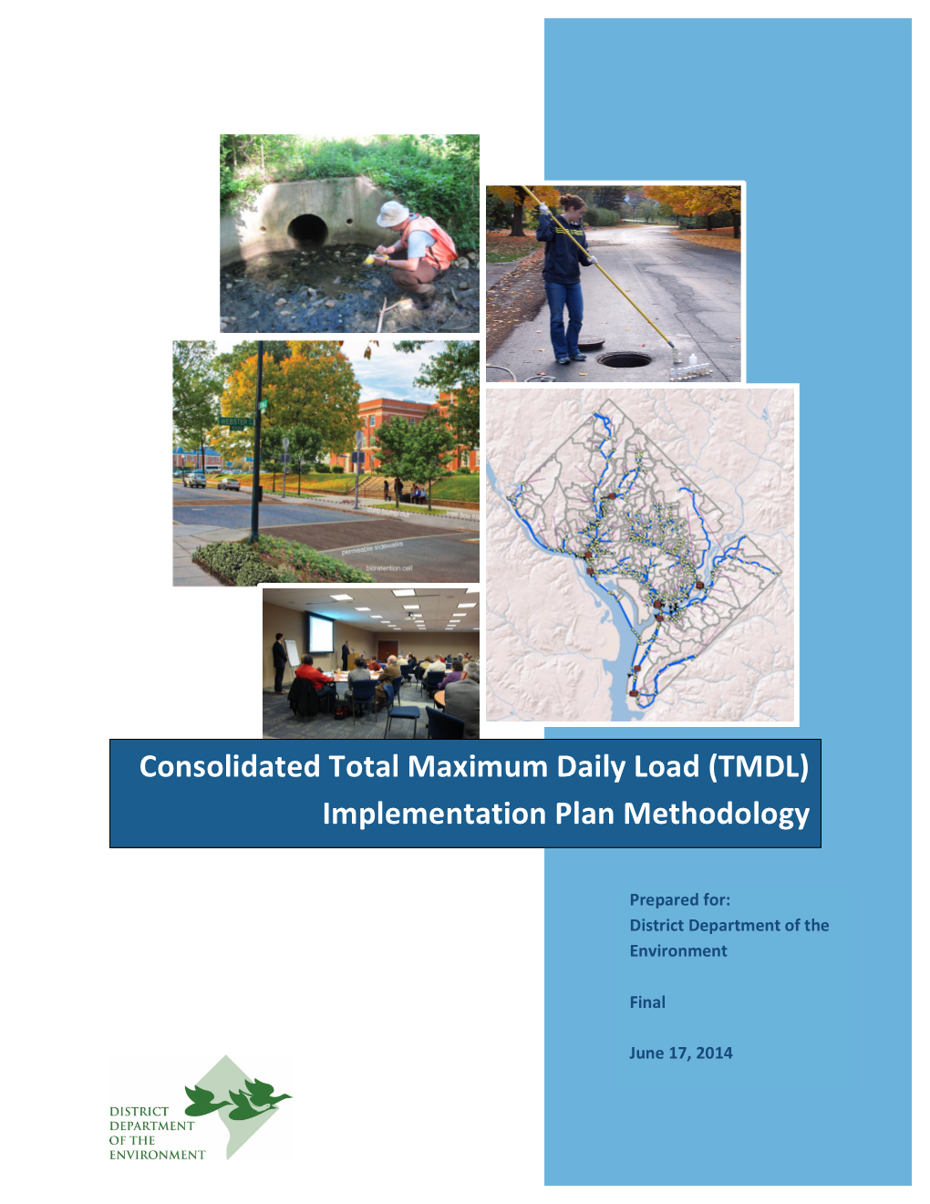 Consolidated Total Maximum Daily Load (TMDL) Implementation Plan Methodology