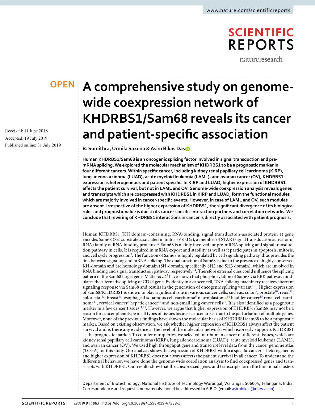 A Comprehensive Study on Genome-Wide Coexpression