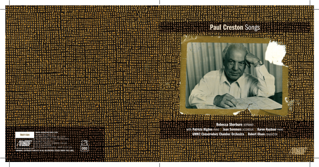 Paul Creston Songs