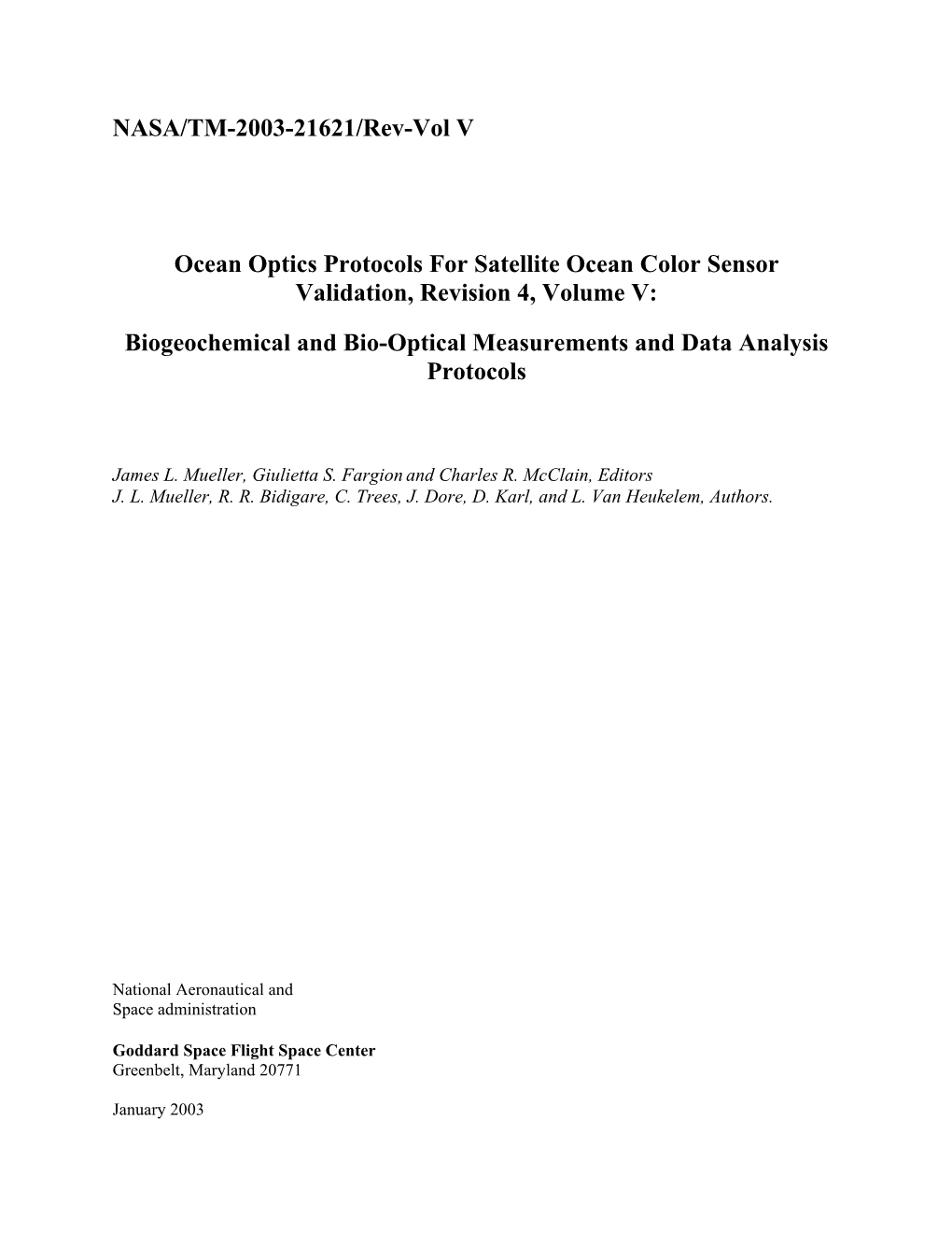 Chapter 2 HPLC Phytoplankton Pigments: Sampling, Laboratory Methods, and Quality Assurance Procedures