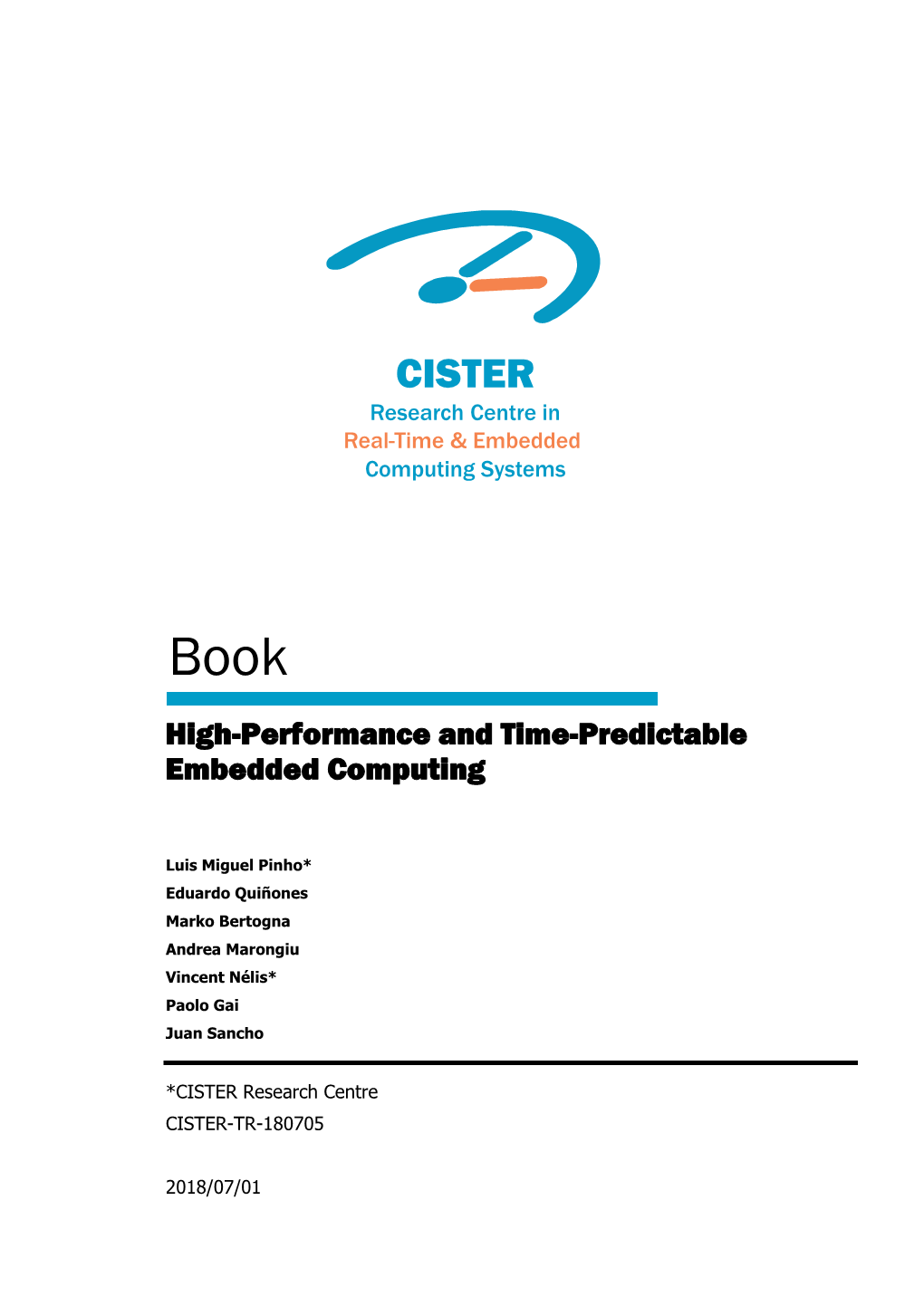 High-Performance and Time-Predictable Embedded Computing