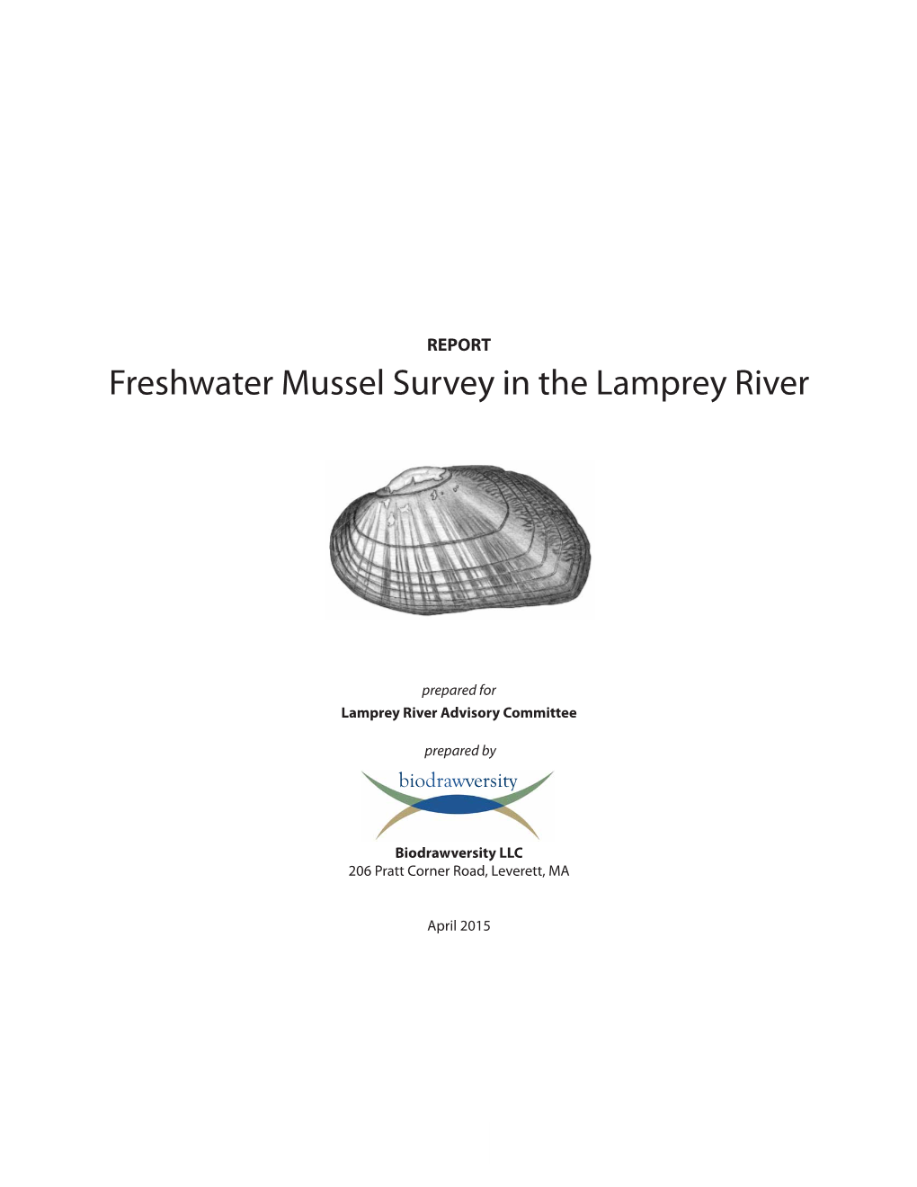 Freshwater Mussel Survey in the Lamprey River