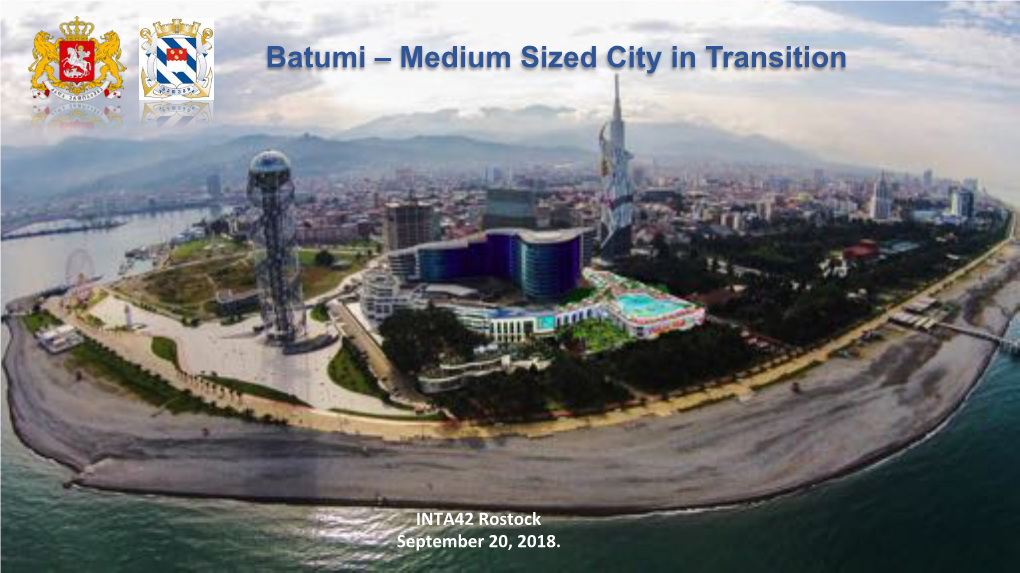 Batumi – Medium Sized City in Transition