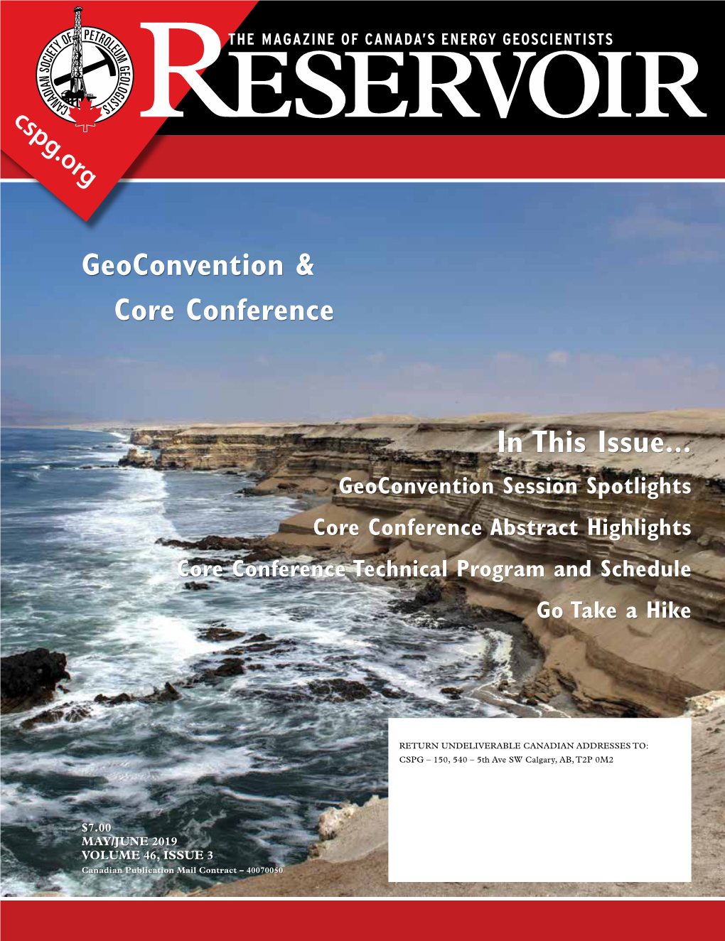 In This Issue... Geoconvention & Core Conference