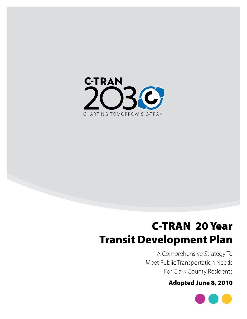 C-TRAN 20 Year Transit Development Plan