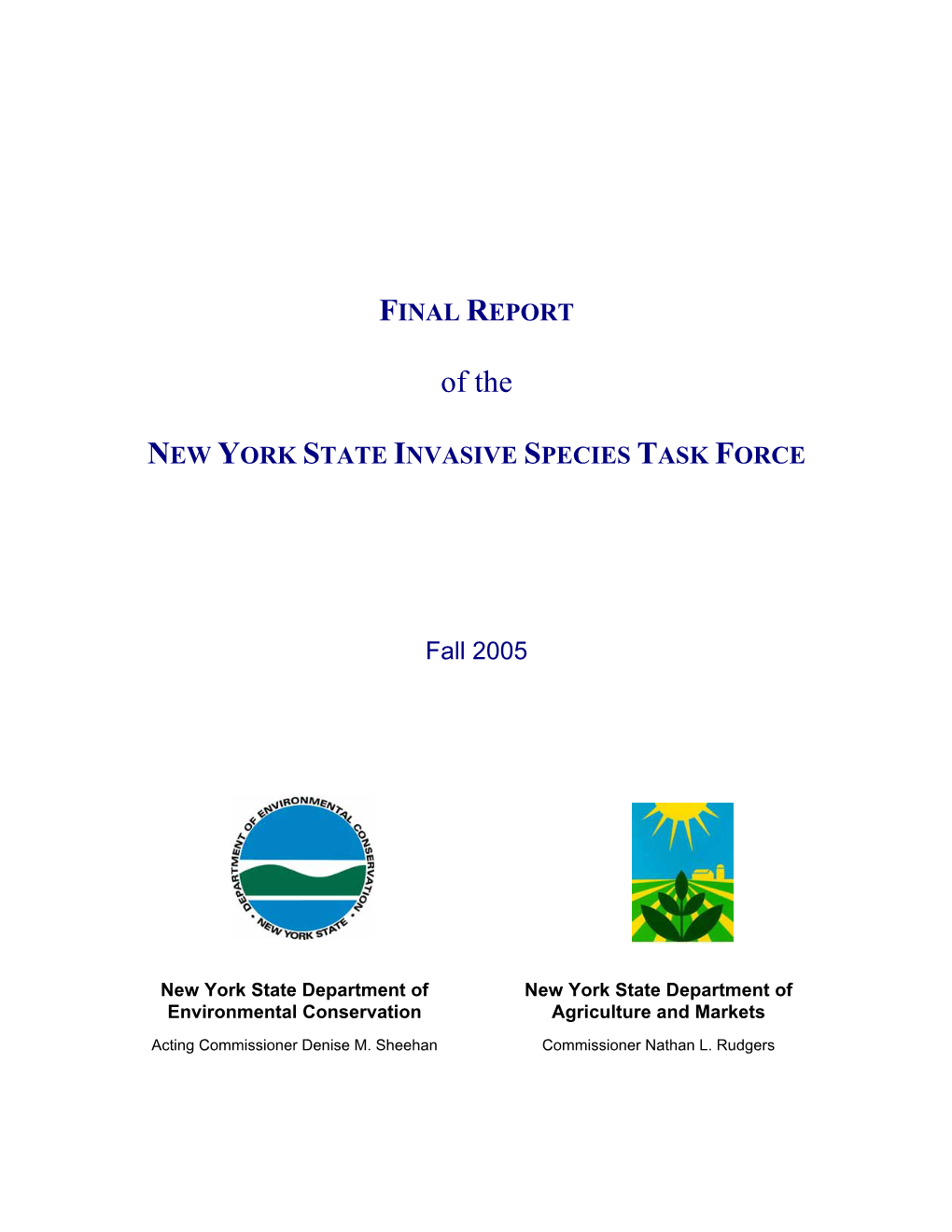 New York State Invasive Species Task Force