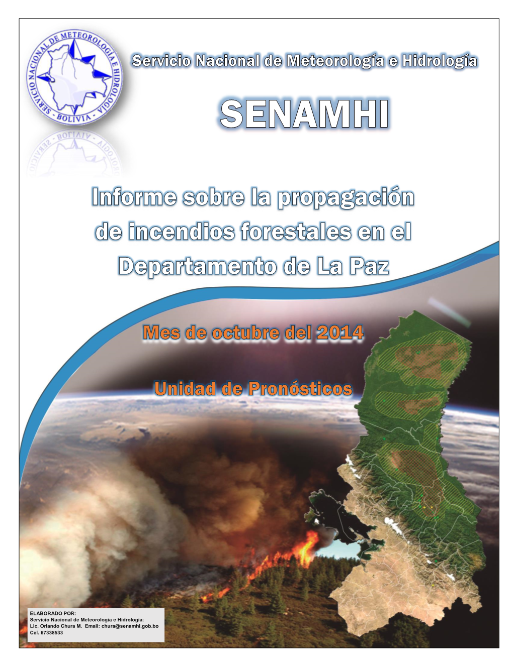 ELABORADO POR: Servicio Nacional De Meteorología E Hidrología: Lic